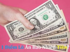1 diem lo an bao nhieu tien
